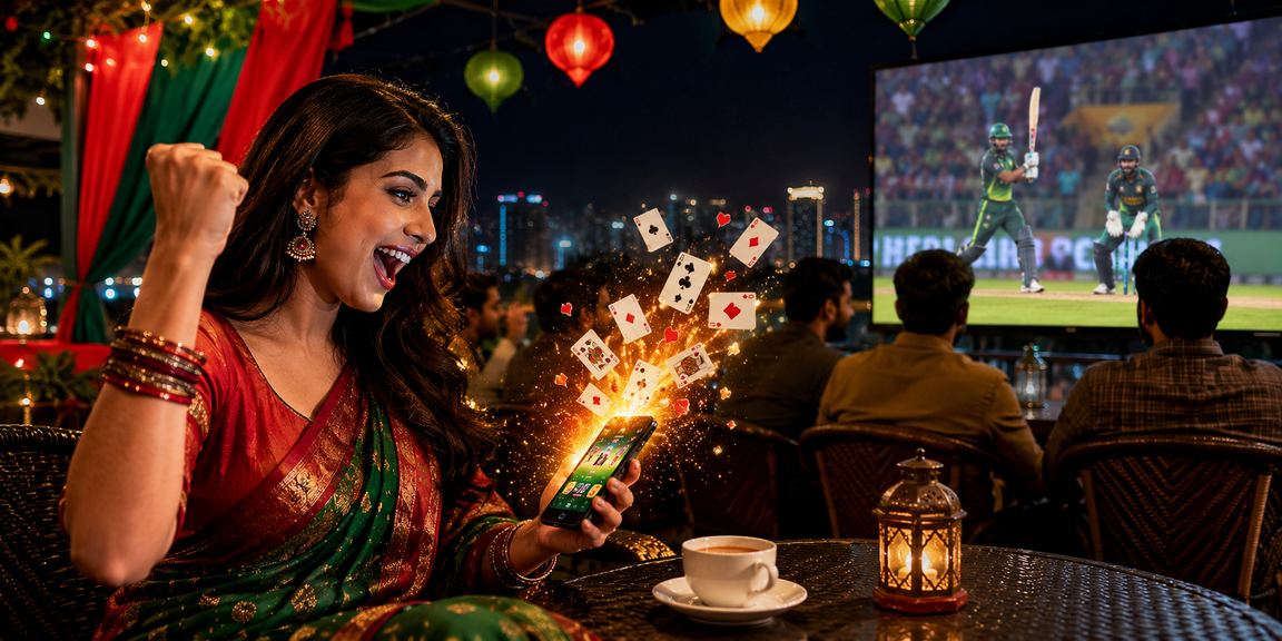 গাজীপুরে রামির খেলা ও শাড়ি
