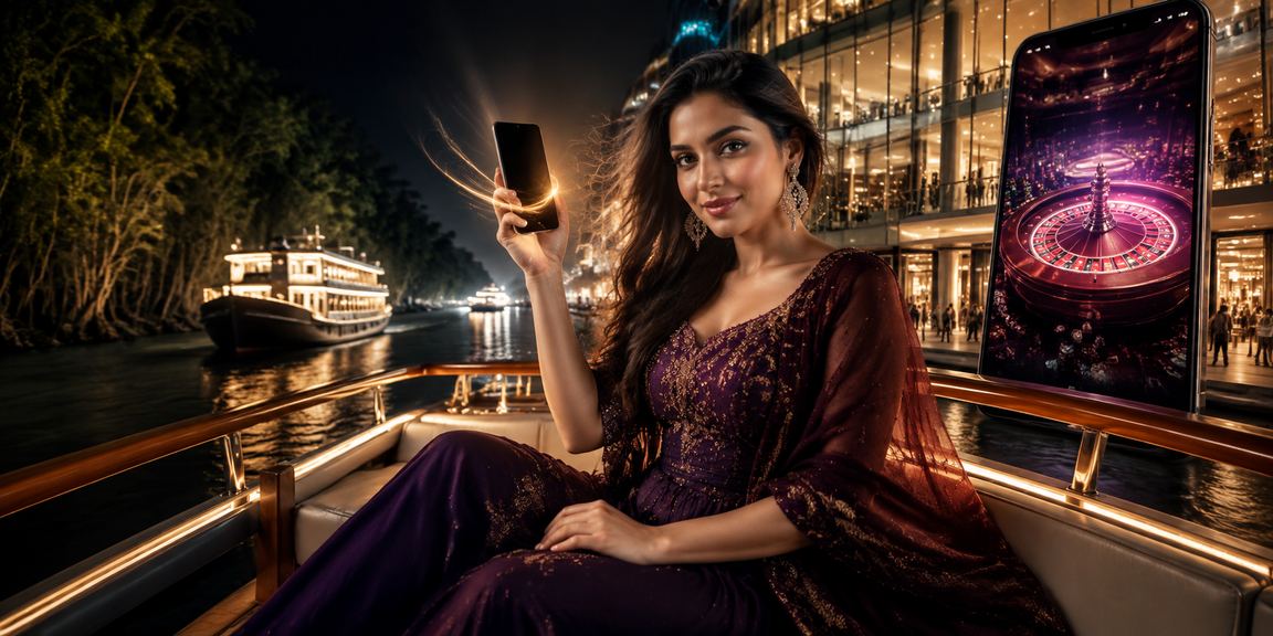 খুলনায় একজন বাংলাদেশী মডেল মোবাইলে ডিপোজিট করছেন
